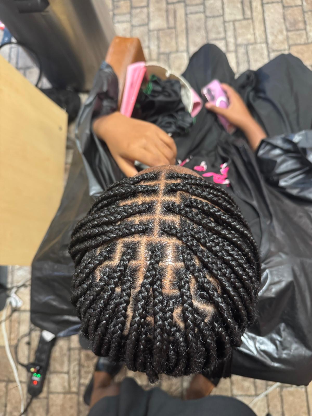 Two-strand twist individuals by Joyce Braids